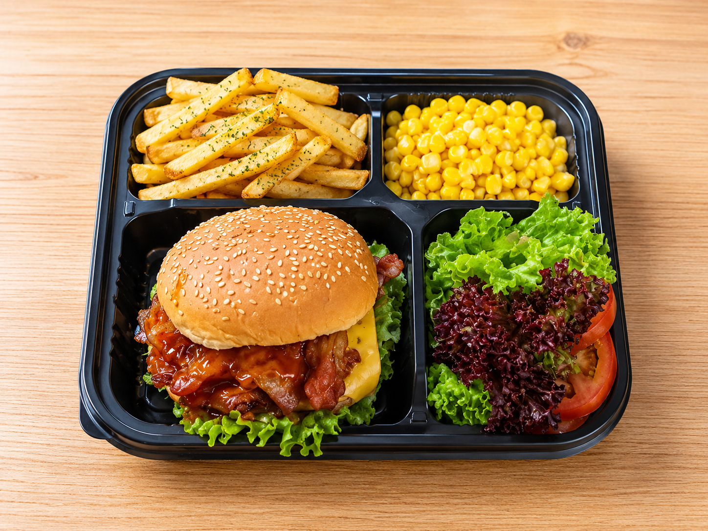 Halal bento boxes priced from $7 per pax are the most affordable per-person option.